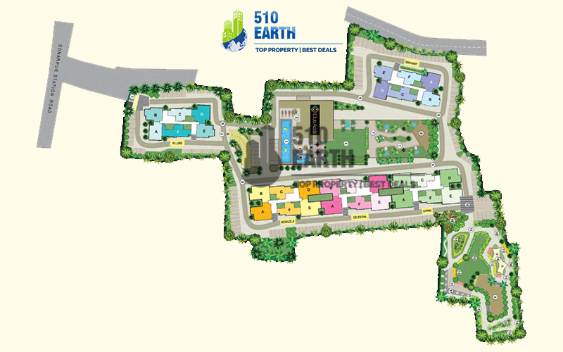 Ideal-Aurum-Site-plan-Image