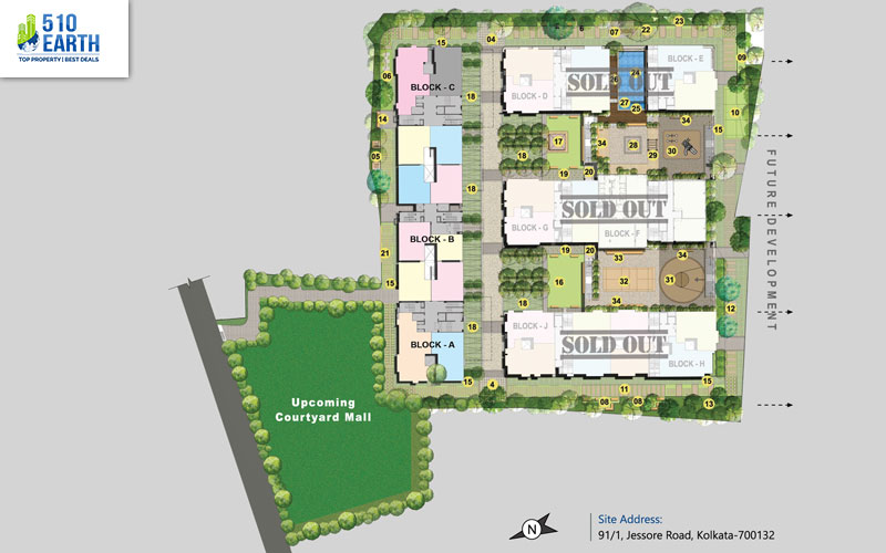 Bhawani-Courtyard-Site-plan-Image