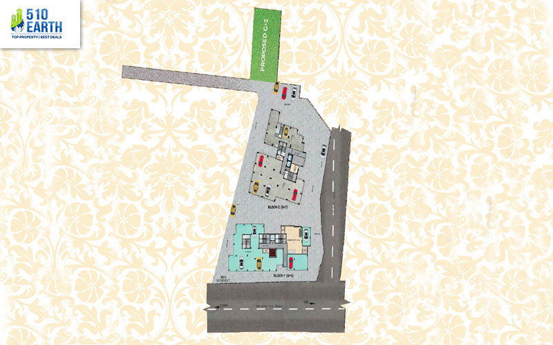 Rajwada-Laxmi-Grand-Avenue-Site-plan-Image